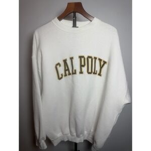 Vintage 90s MV Sport Cal Poly Sweater Size 2xl Made In USA
